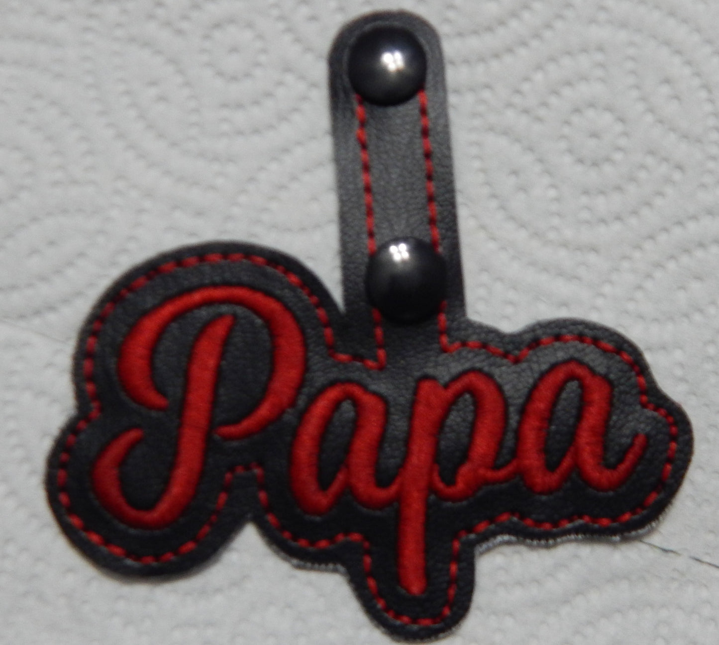 Fathers Day Key Fobs Project <BR>[4"X4"] Hoop # 10507
