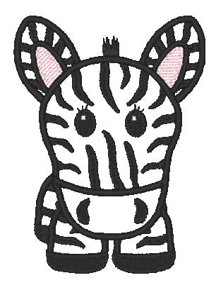 Baby Animal Applique 2 [4x4] 11101 Machine Embroidery Designs