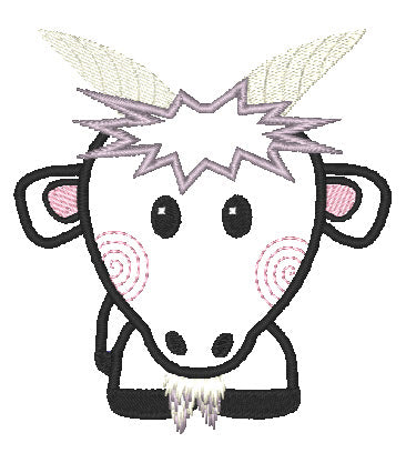 Baby Animal Applique 2 [4x4] 11101 Machine Embroidery Designs