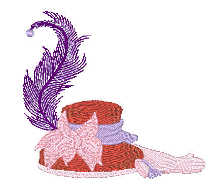 Red Hats [4x4] 11500 Machine Embroidery Designs