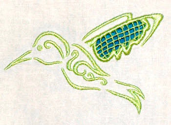 Cutwork Hummers [4x4] 11143 Machine Embroidery Designs