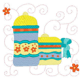 Kitchen Blocks [4x4] & [5x7] 11436 Machine Embroidery Designs