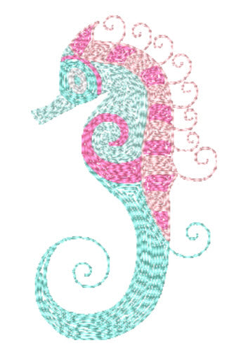 Curly Sea Friends [4x4] 11348 Machine Embroidery Designs