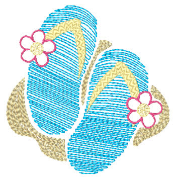 Summering [4x4] 11386 Machine Embroidery Designs