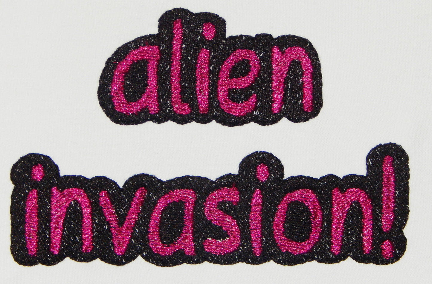 Applique Alien Invasion  [4x4] #  10535