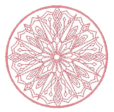 Free Standing Mylar Suncatcher Ornaments [4x4] 11136 Machine Embroidery Designs