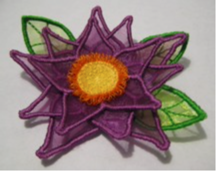 3D Flower Project - Set #1  <br>[4"x4"] Hoop # 11516