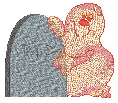 Ghosts Halloween [4x4] 10736  Machine Embroidery Designs