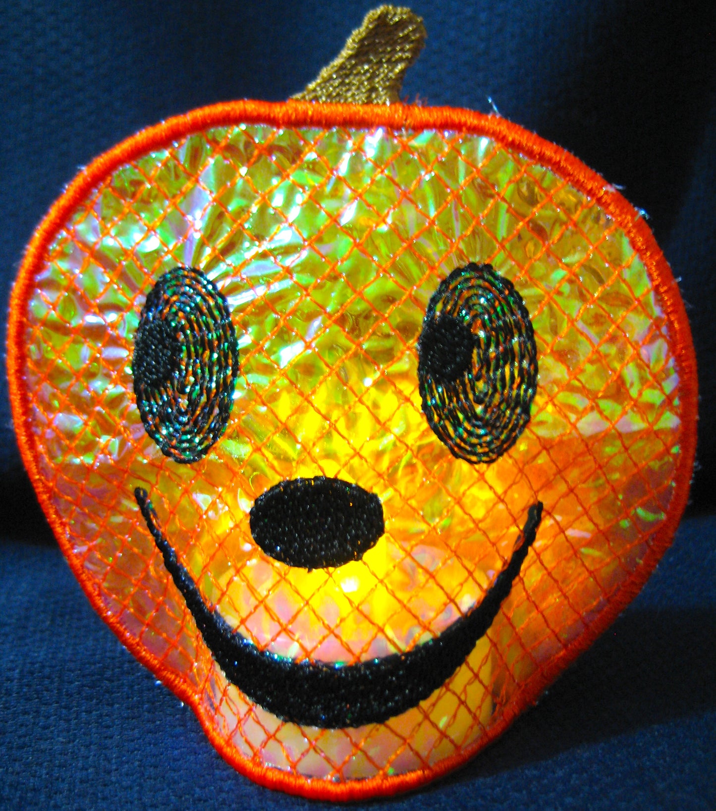 ITH Mylar Halloween Tealights [4x4] 10812 Machine Embroidery Designs