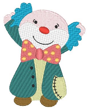 Clowns [4x4] 11623 Machine Embroidery Designs