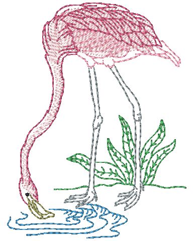 Flamingo Collection [4x4] 11569 Machine Embroidery Designs