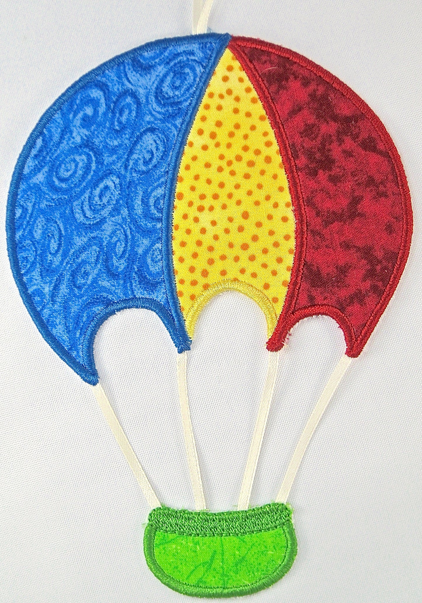 ITH Patchy Hot Air Balloons-1  [5x7] #  10524