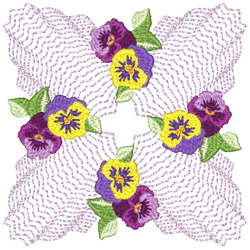 New Floral Style [4x4]  11366 Machine Embroidery Designs
