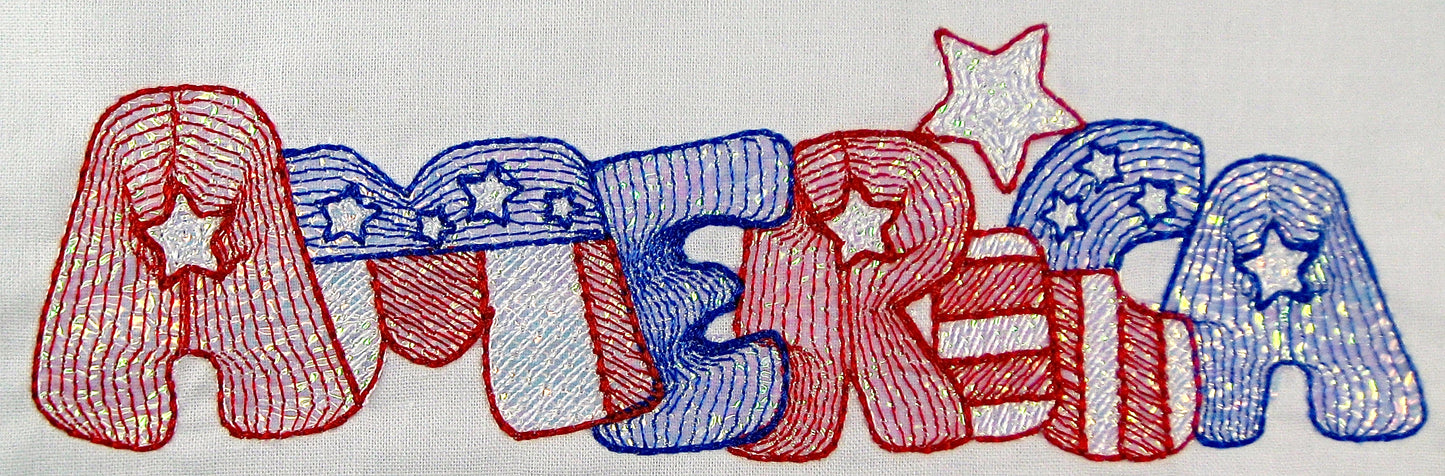 Mylar USA [5x7] 11124 Machine Embroidery Designs