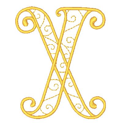 Decorative-Curly-Alphabet-LM [4x4] 11752  Machine Embroidery Designs