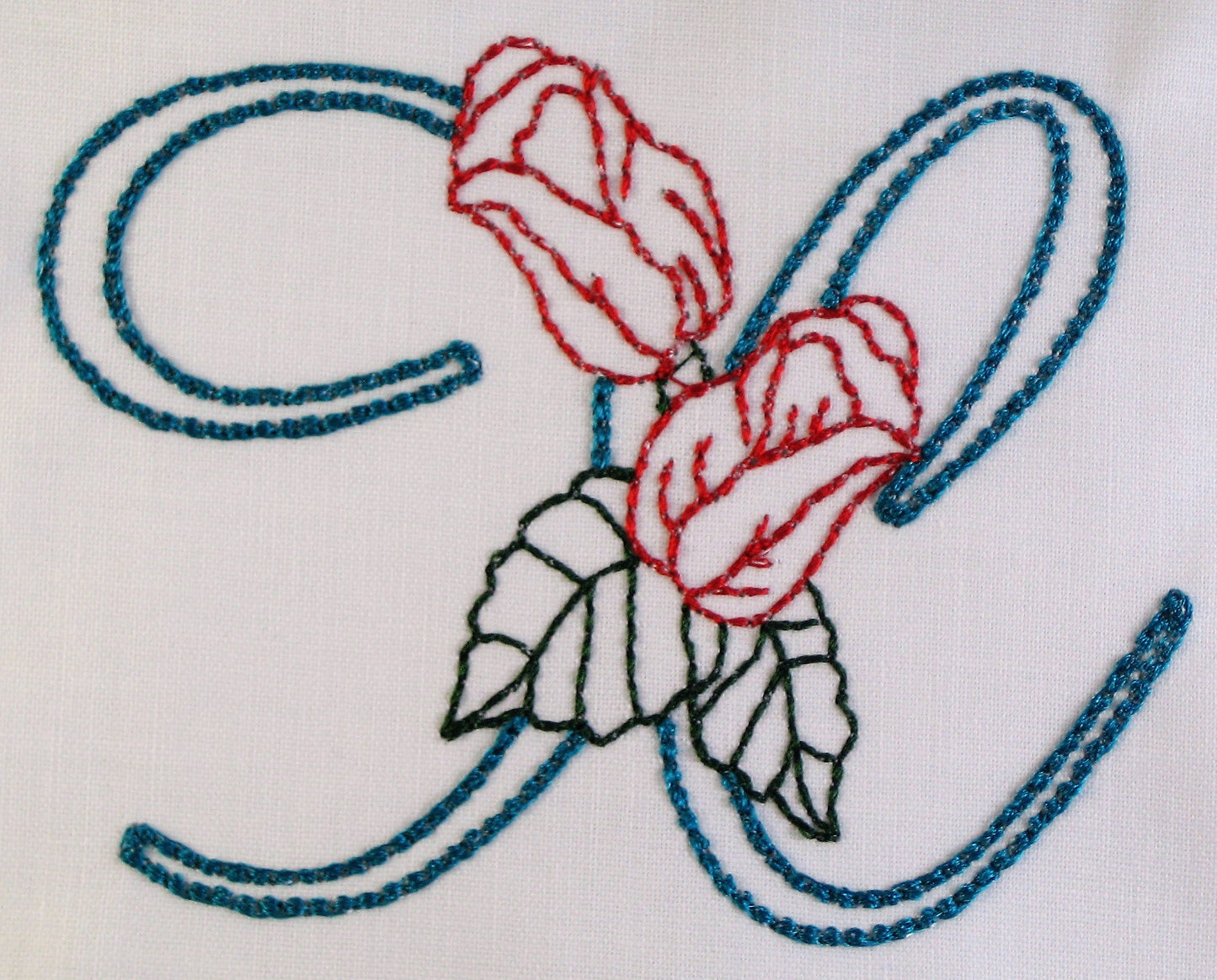 Floral Alphabet [4x4] 11811  Machine Embroidery Designs