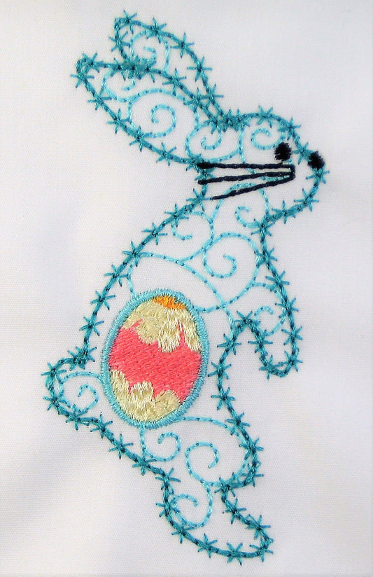 Bunnies With Little Eggs  [4x4] #  10522