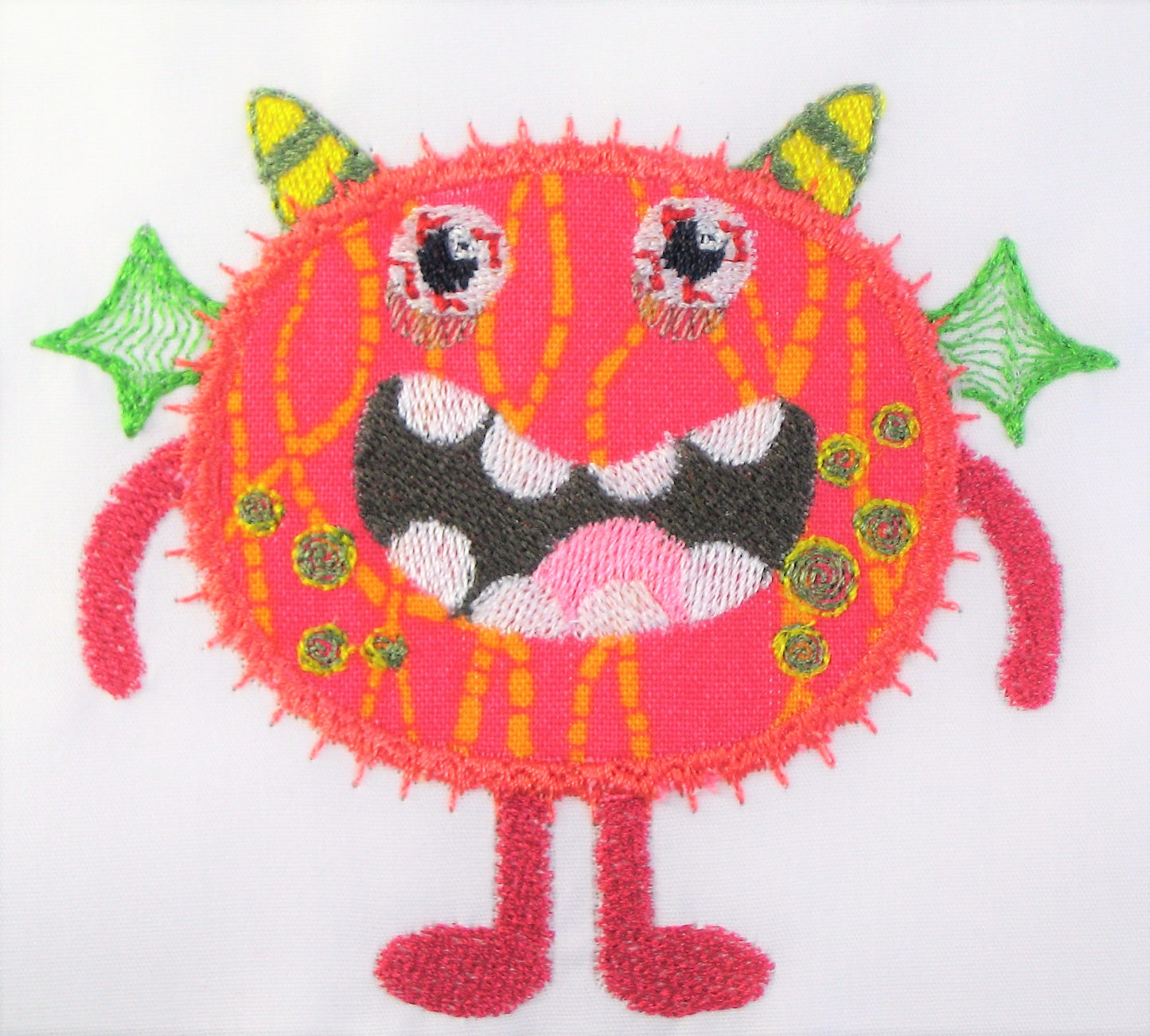 Applique Silly Monsters  ATWS-10006 BD03
