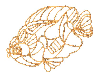 FSL Fish [4x4] 11546 Machine Embroidery Designs