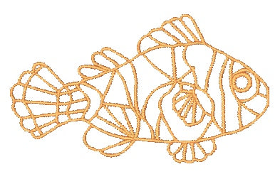 FSL Fish [4x4] 11546 Machine Embroidery Designs