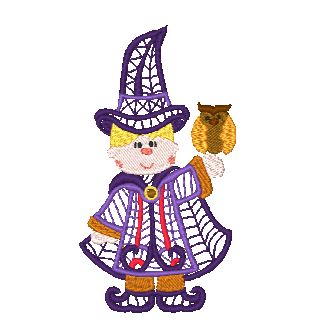 Colorlace Halloween [4x4] 11541 Machine Embroidery Designs