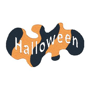 Halloween Words [4x4] 10759 Machine Embroidery Designs