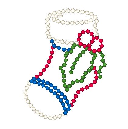 Mini Candlewicking Christmas  [4x4] # 10409