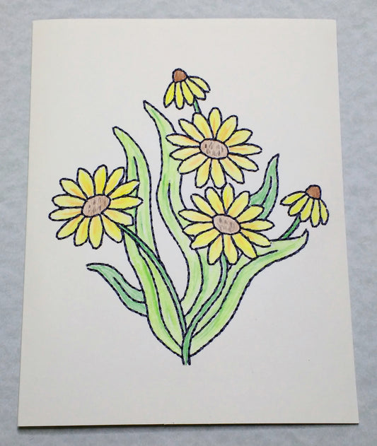Rhombus Note Cards [5x7] 11709 Machine Embroidery Designs
