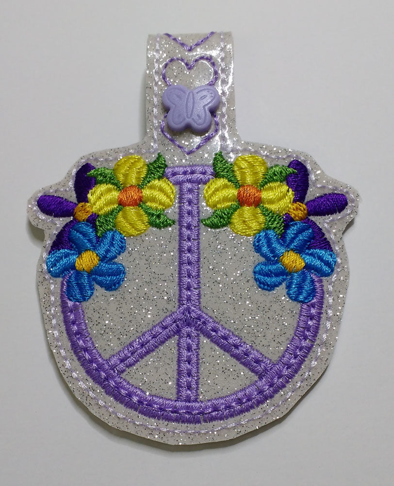 Flower Power Key Fobs In-The-Hoop for 4x4 & 5x7 ATWS-10335