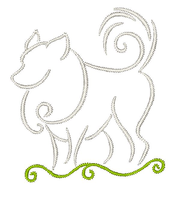 Magic Dogs [4x4] 11411 Machine Embroidery Designs