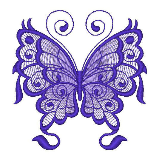 Tribal Butterflies [4x4] 11487 Machine Embroidery Designs