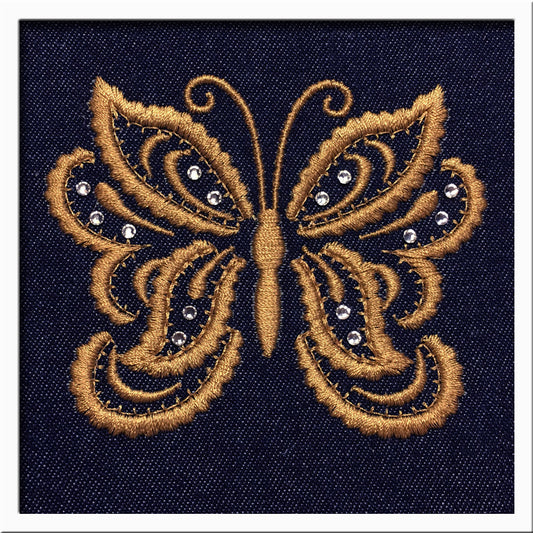 Butterfly One Color [4x4 & 5x7} 11319 Machine Embroidery Designs
