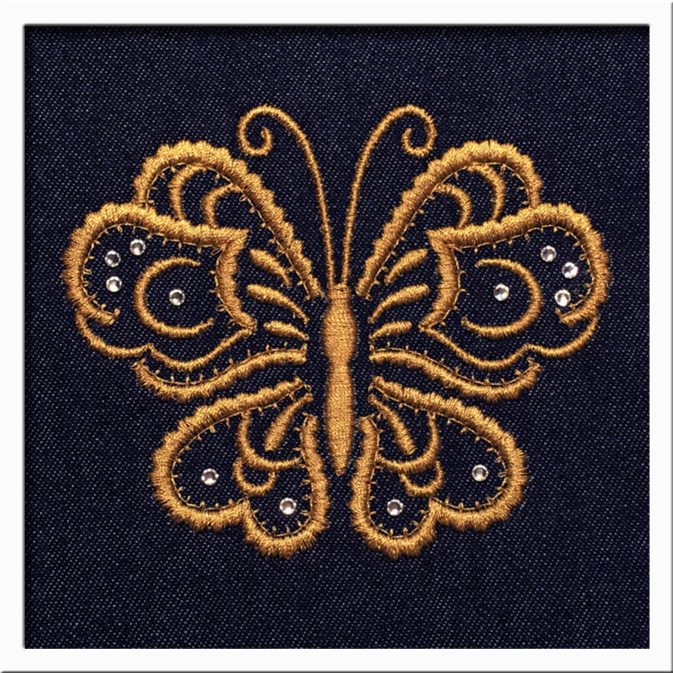 Butterfly One Color [4x4 & 5x7} 11319 Machine Embroidery Designs