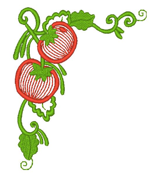 Tomatoes {4x4} 11391 Machine Embroidery Designs