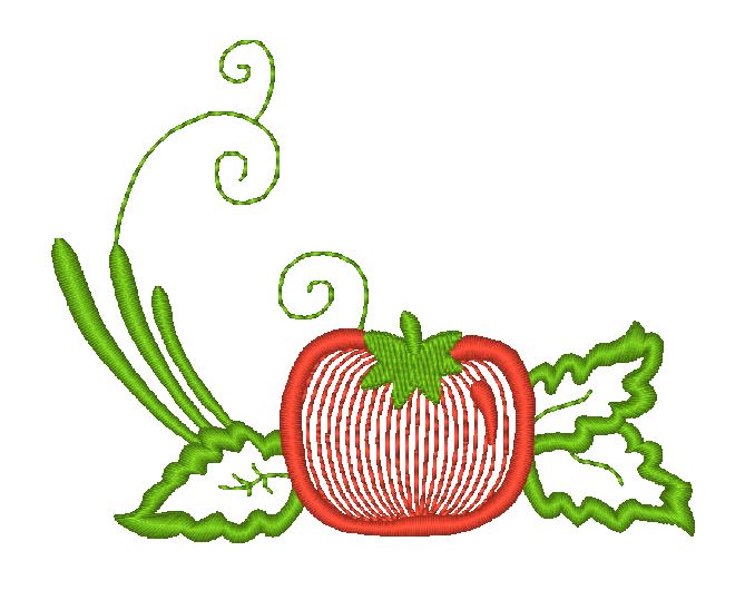 Tomatoes {4x4} 11391 Machine Embroidery Designs