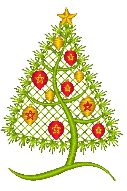 New ChristmasTrees [4x4] 10898 Machine Embroidery Designs