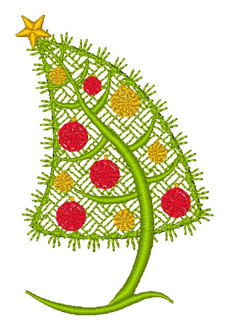 New ChristmasTrees [4x4] 10898 Machine Embroidery Designs