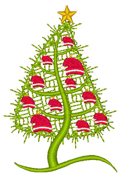 New ChristmasTrees [4x4] 10898 Machine Embroidery Designs