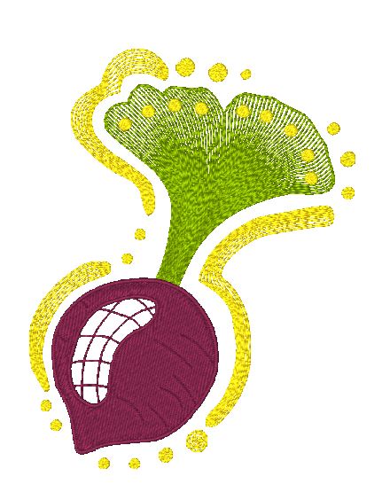 Little Vegetables NLS [4x4] 11676 Machine Embroidery Designs