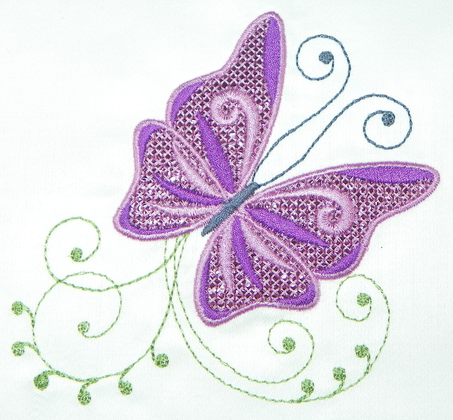 Mylar Freedom Butterflies NLS [5x7] 11496 Machine Embroidery Designs