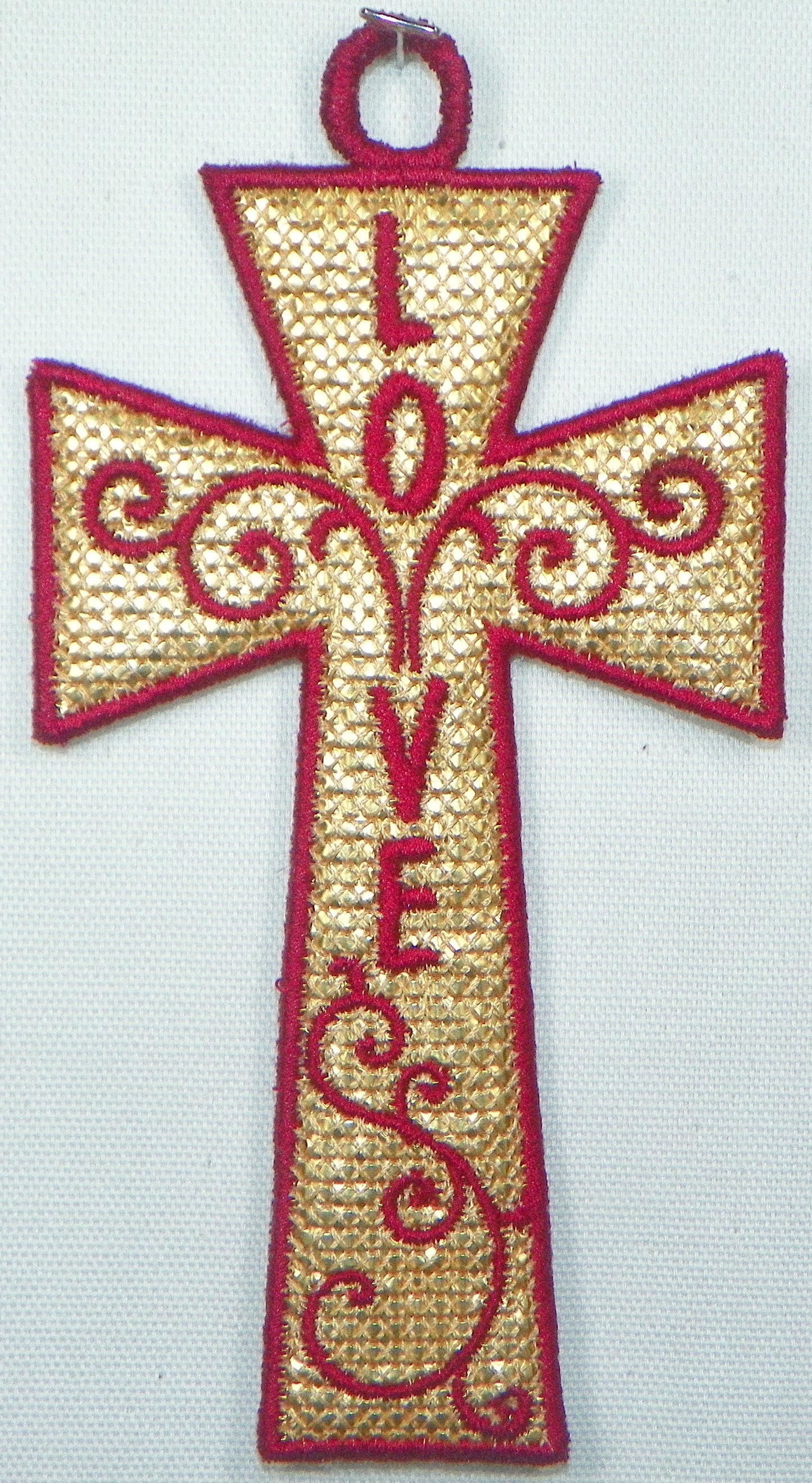 Mylar Crosses 11132 Machine Embroidery Designs