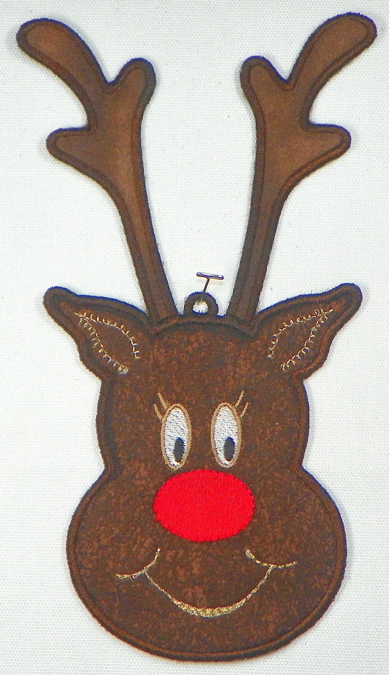 ITH Reindeer Project [8x10] 11809 Machine Embroidery Designs