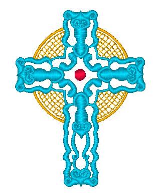 Lacey Crosses [5x7] 11425 Machine Embroidery Designs