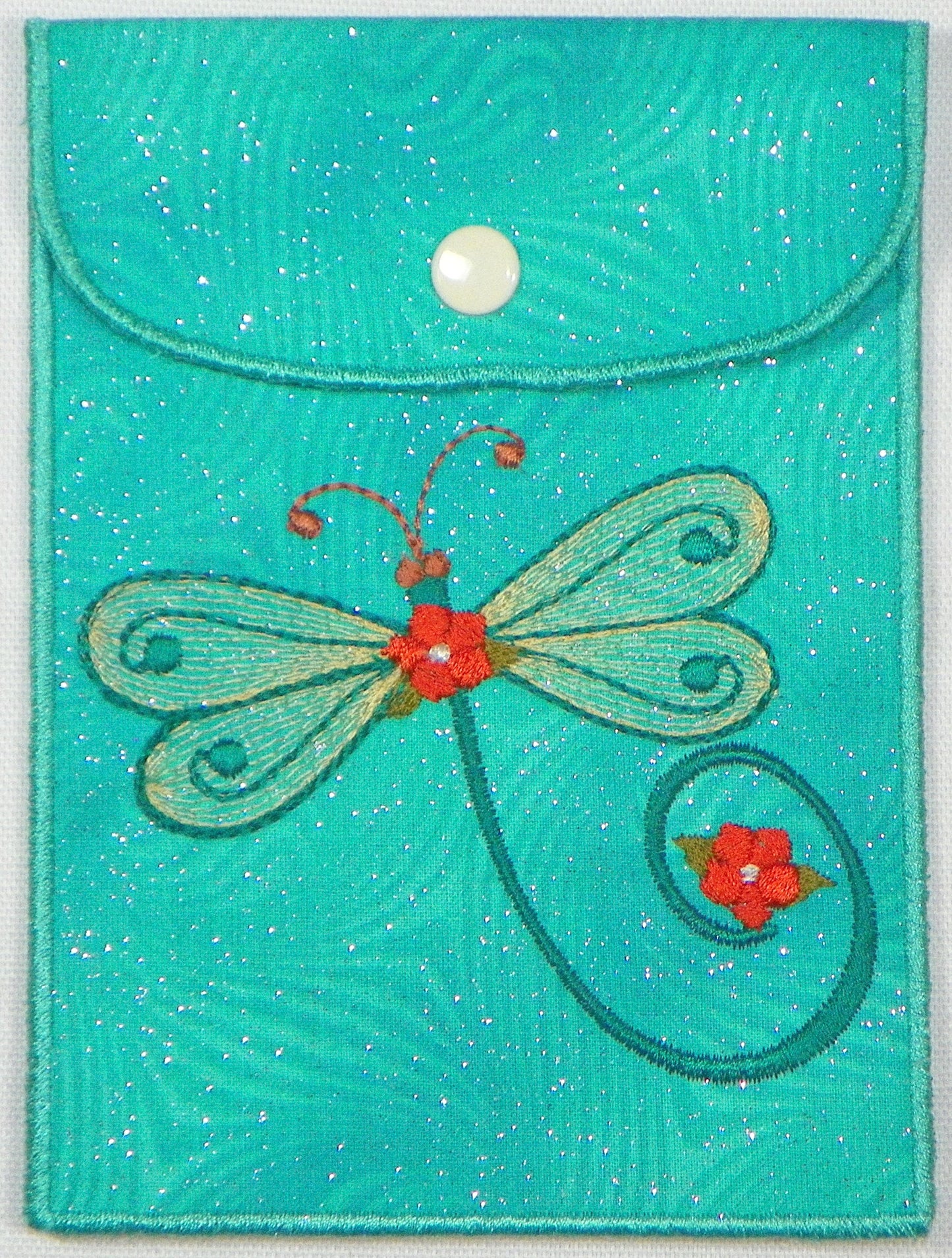 Dragonfly Pouch Project  [8"x10" Hoop] # 10315