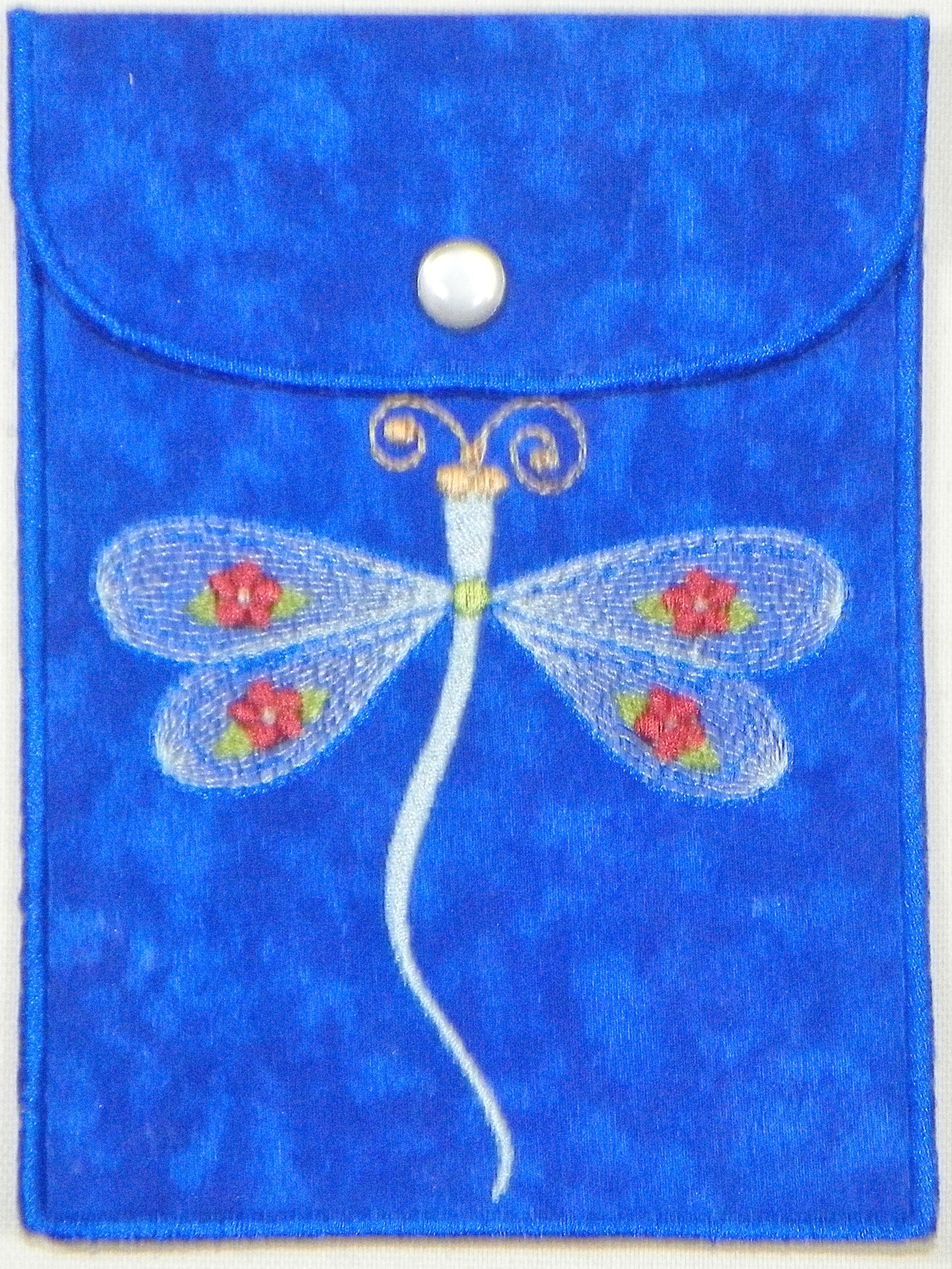 Dragonfly Pouch Project  [8"x10" Hoop] # 10315