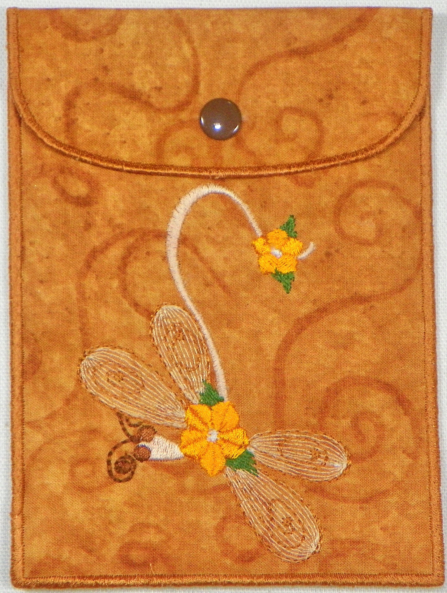 Dragonfly Pouch Project  [8"x10" Hoop] # 10315