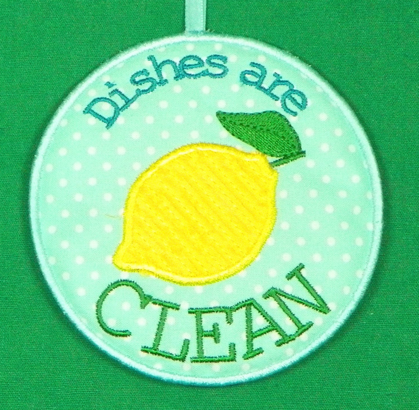 ITH FSA Chenille Dishwasher Tags  [5x7] #  10503