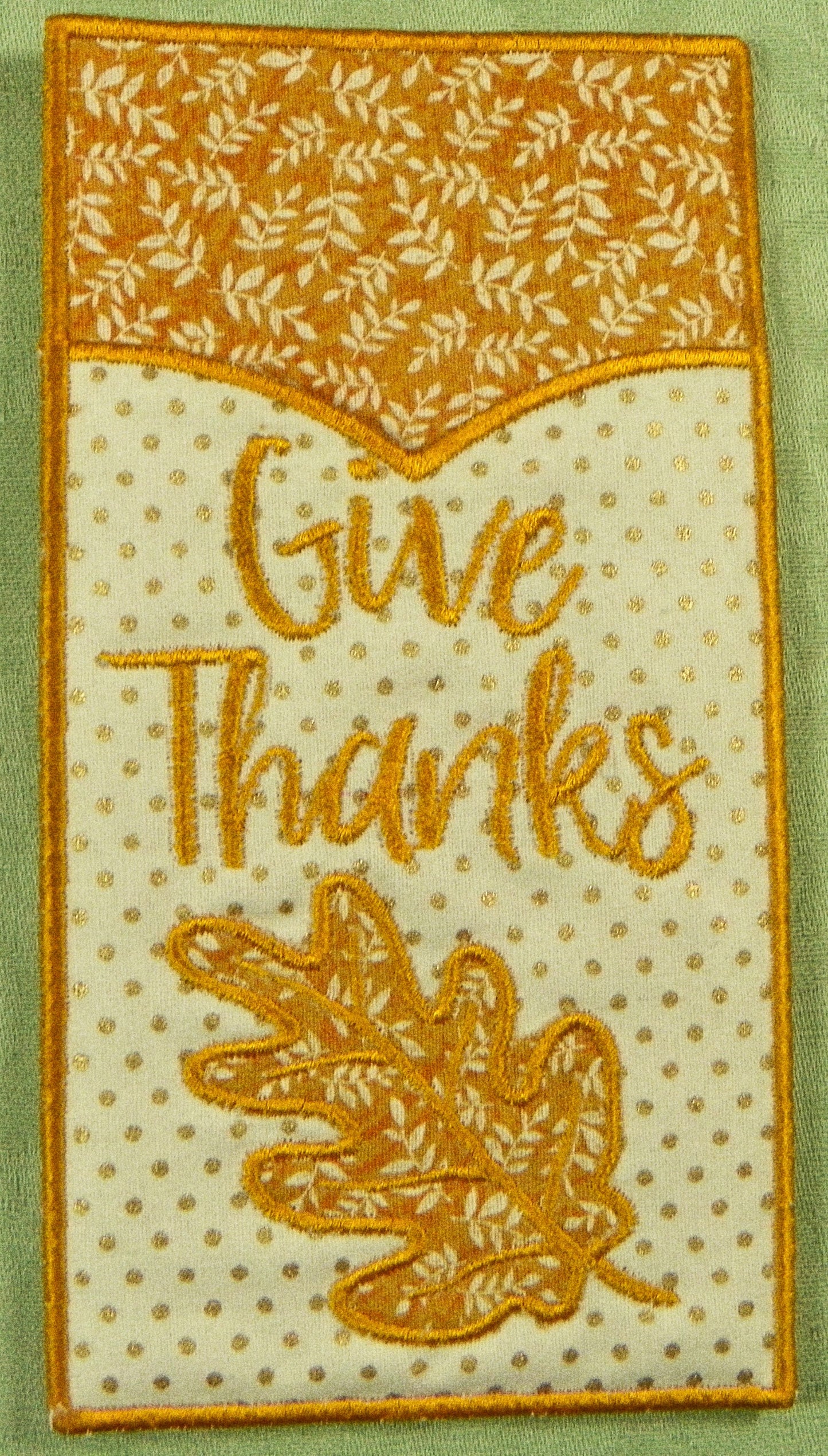 FSA Give Thanks Silverware Holder Project [6x10] 10952 Machine Embroidery Designs