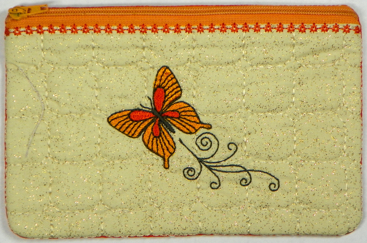 In-The-Hoop Lined Zipper Pouch [5x7 hoop]  ATWS-10292