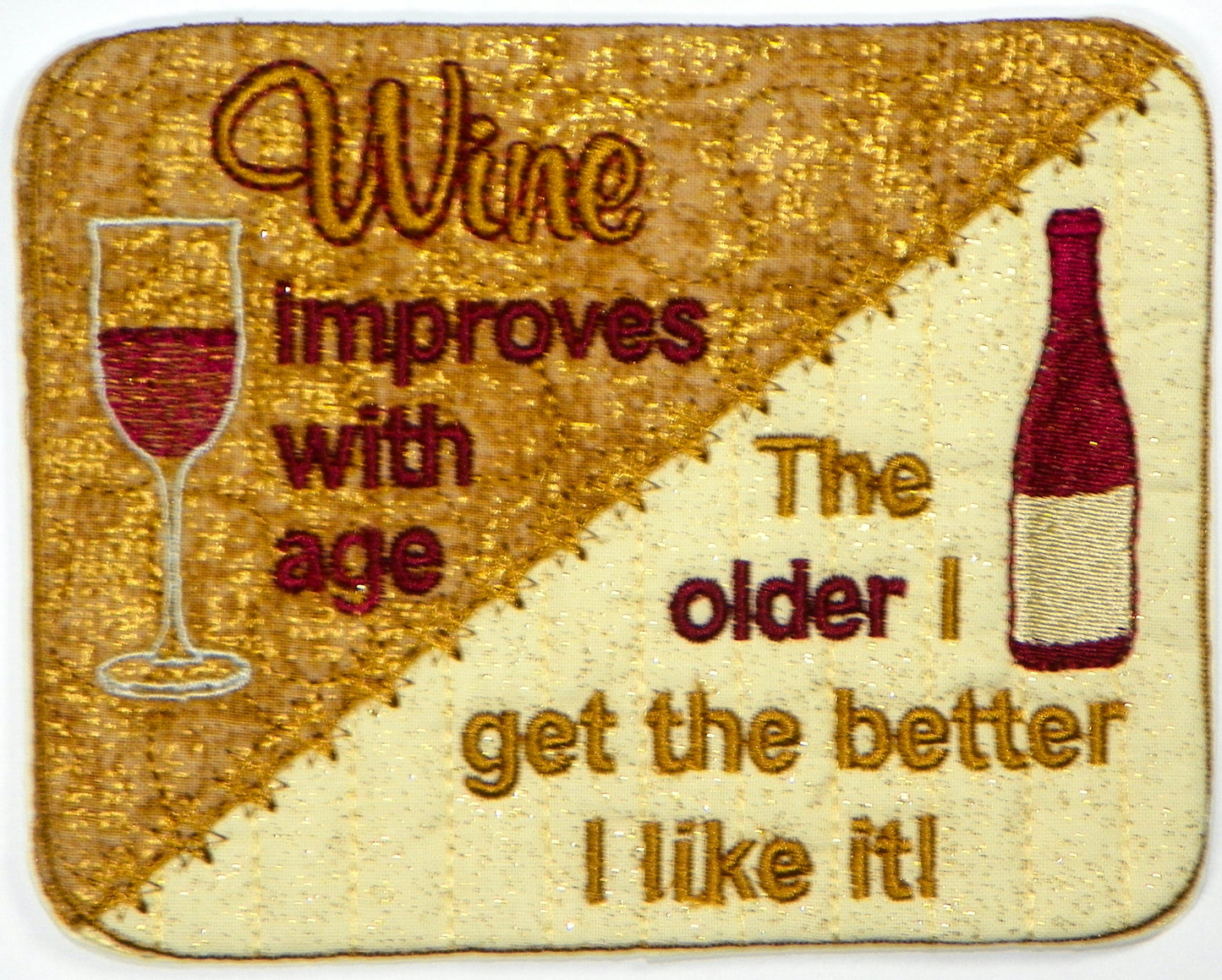 Wine Coasters In-The-Hoop  [5x7]   ATWS-10326